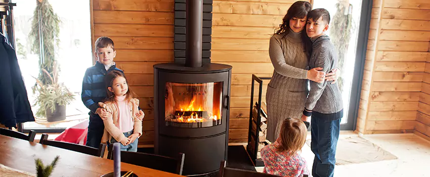 Morso Cast Iron Fireplace Insert Installation in Blythe, California
