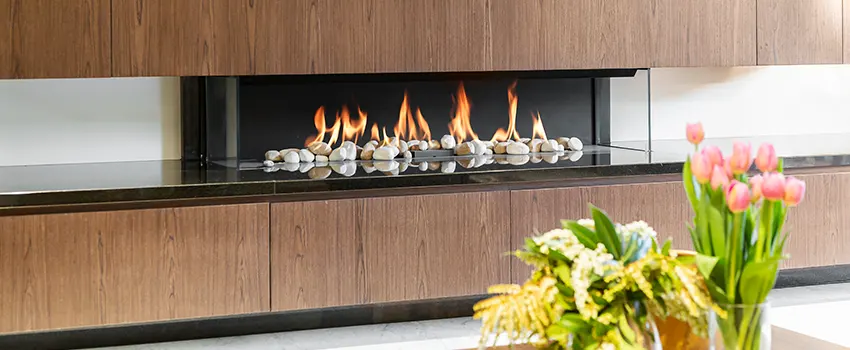 Double-height Fireplace Design Refurbishment in Blythe, California