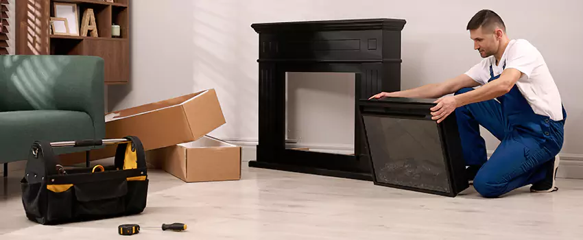 Old Rusted Metal Fireplace Repair And Replacement in Blythe, CA